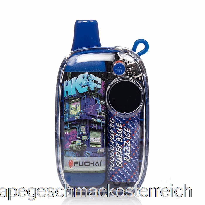 Sigelei Fuchai 10000 Einweg-Super Blue Razz Ice Vape-Geschmack